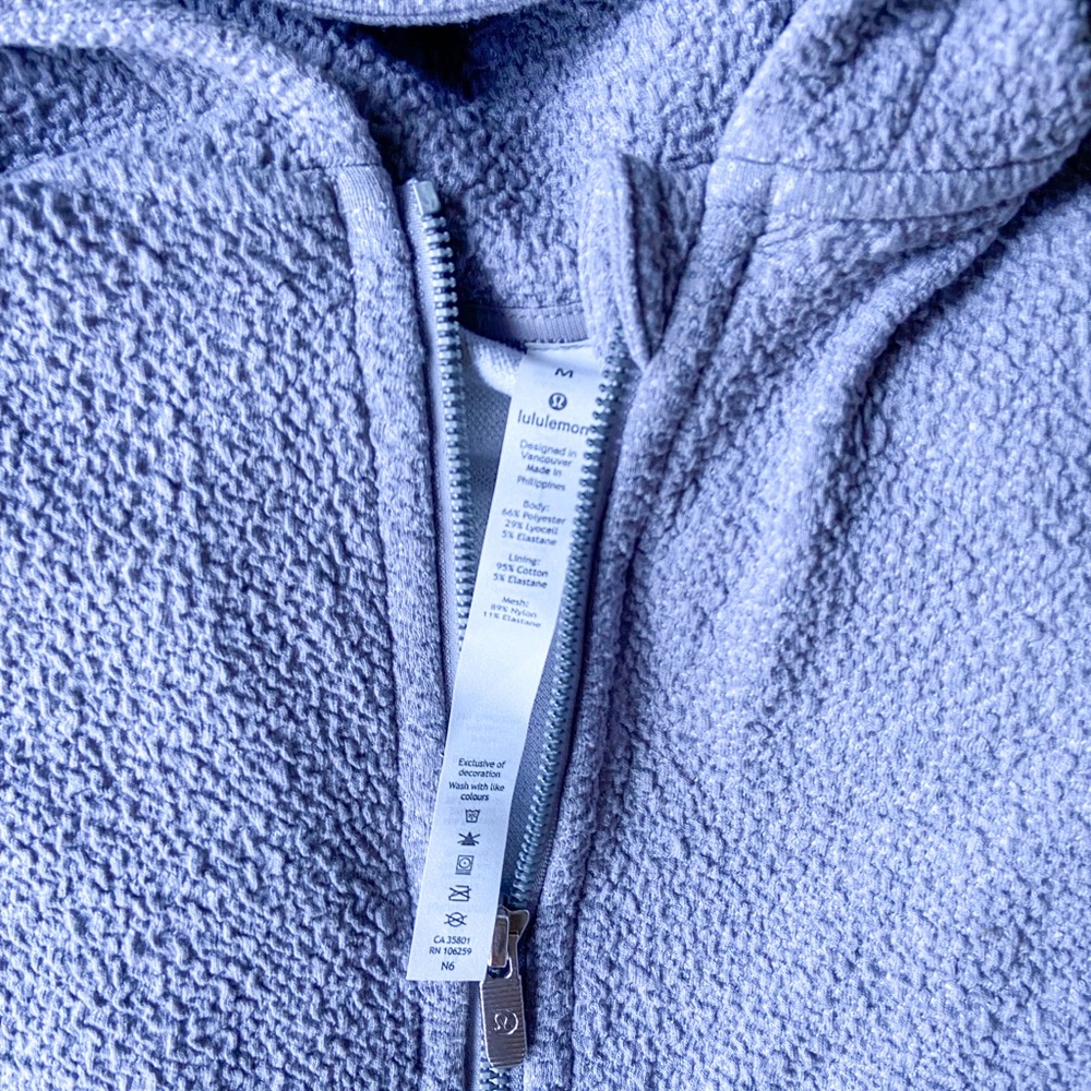 Lululemon Pave New Ways Full Zip Hoodie